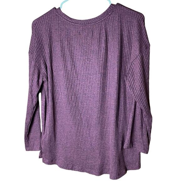 Midnight Purple Maroon Wm’s Sz Med Soft Comfy Shirt - Picture 3 of 5